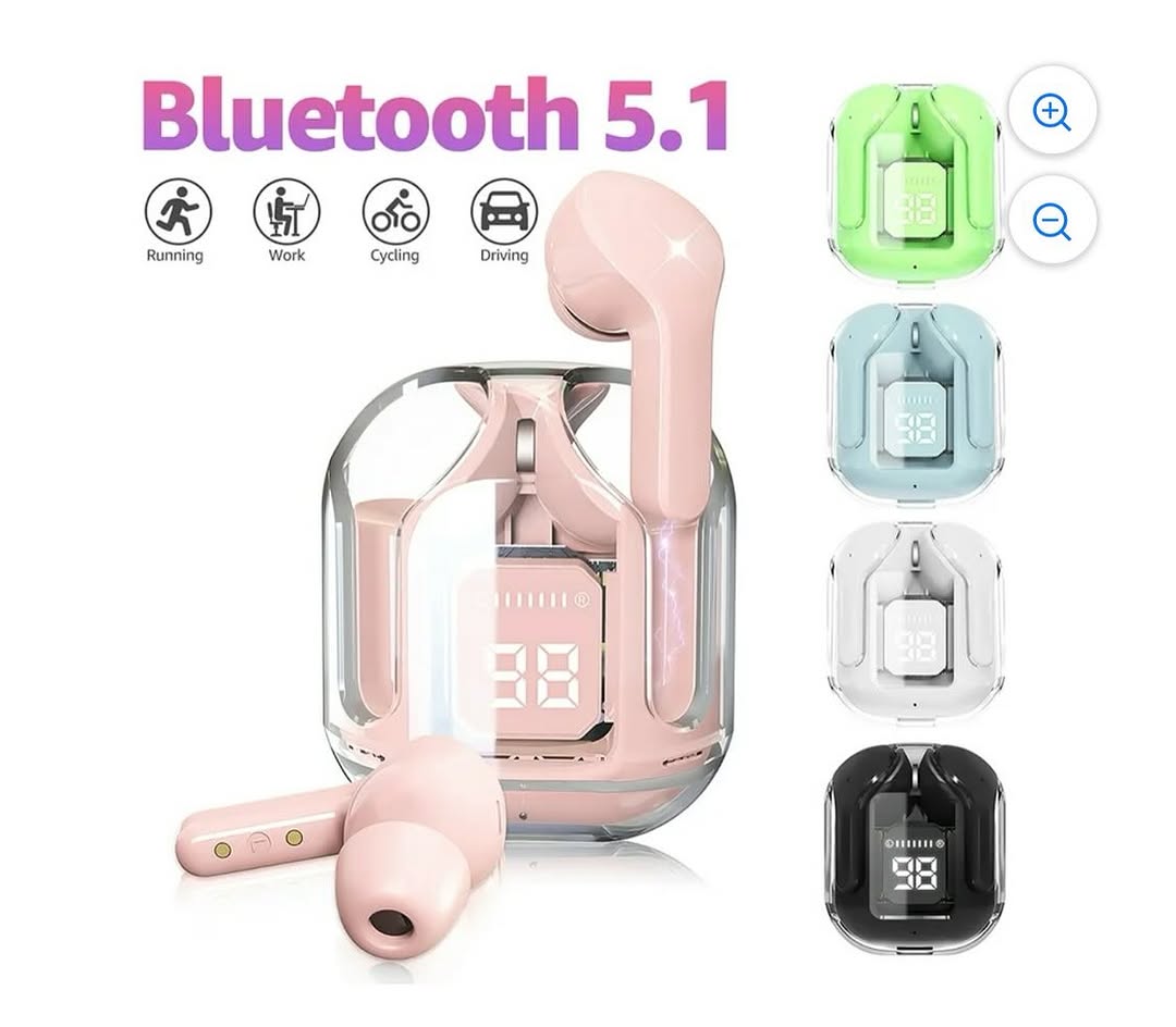 BT30 Wireless Bluetooth Earphones with LED Display – Bluetooth 5.0